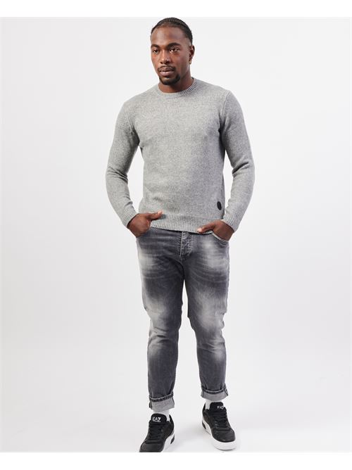 Pull homme Urban Ring en laine m?lang?e URBAN RING | UR710025GRIGIO MELANGE